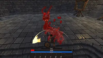 big sword swing
